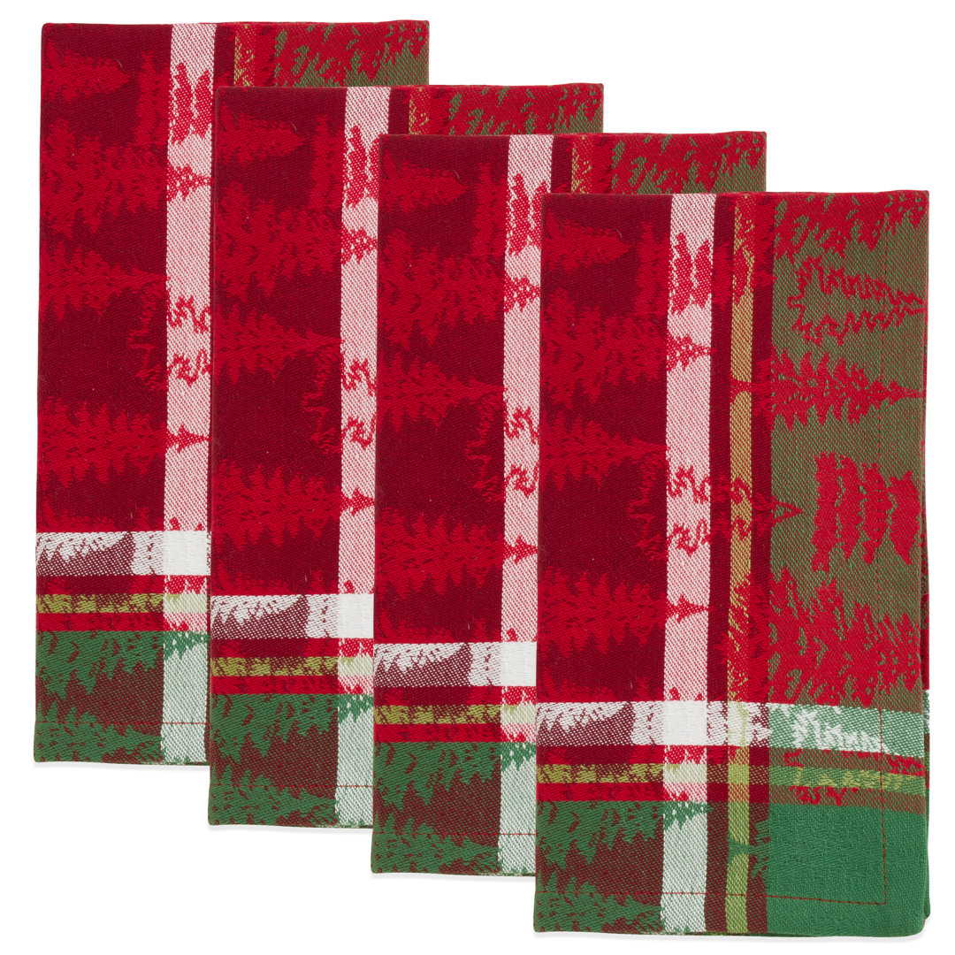 Savard Cotton Plaid Square Napkin (Set of 4) The Holiday Aisle®