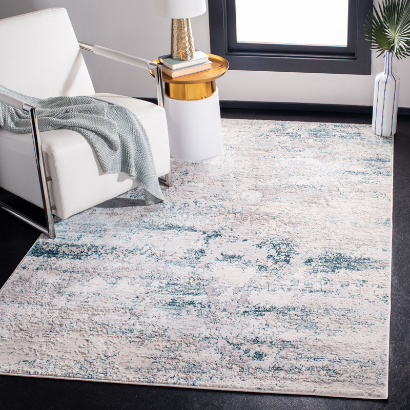 Schaefferstown Performance Abstract Rug, Rectangle 5'3" x 7'6"