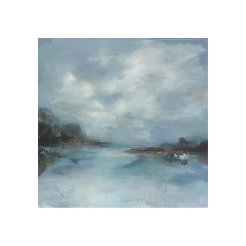 6: 00 AM par Beverly Fuller - reproduction d'art sur toile, H 47 po x l 47 po