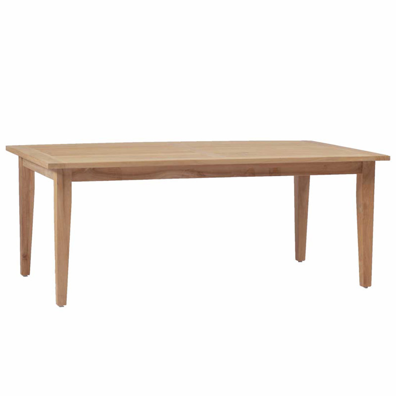 Croquet Teak Outdoor Dining Table