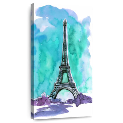 Blue Sky Eiffel Tower
