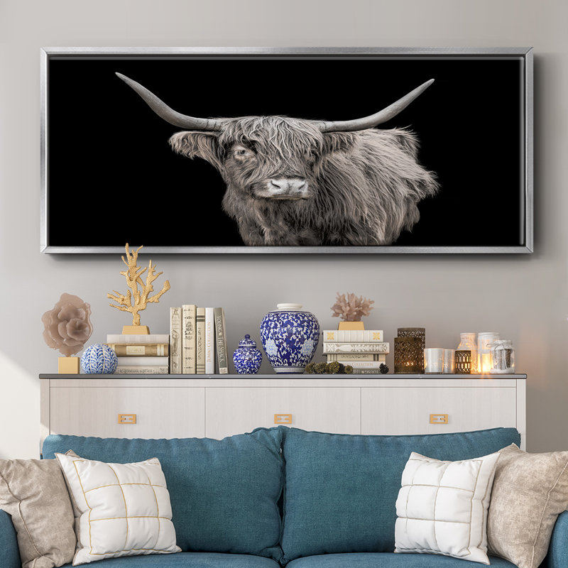 It's It's Mooood I - Toile encadrée, H 24 po x l 60 po