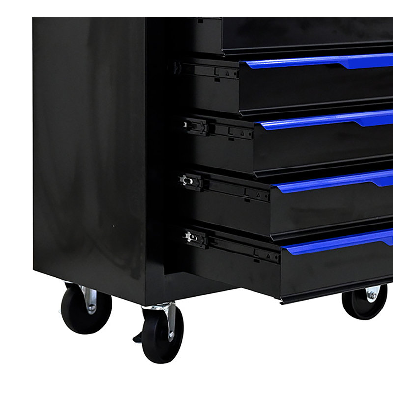 Armoire de rangement à roulettes avec tiroir