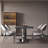 Modern Rectangular Rock Slab Dining Table Sets-107283613