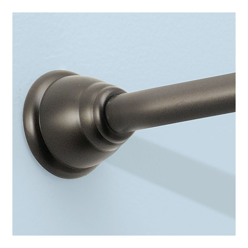 Cameo 75'' Straight Tension Shower Curtain Rod
