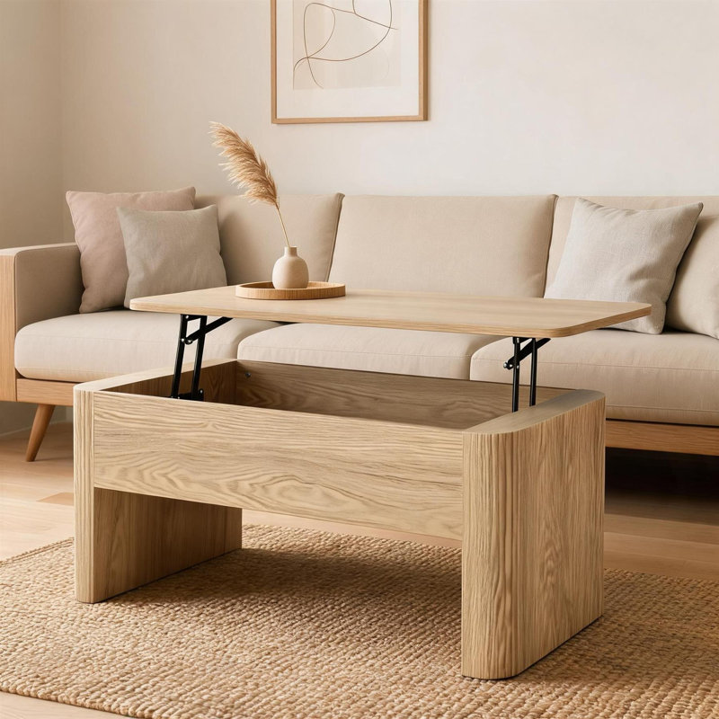 Tashiya Lift-up Storage Coffee Table