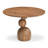 Erike Acacia Round Solid Wood Dining Table