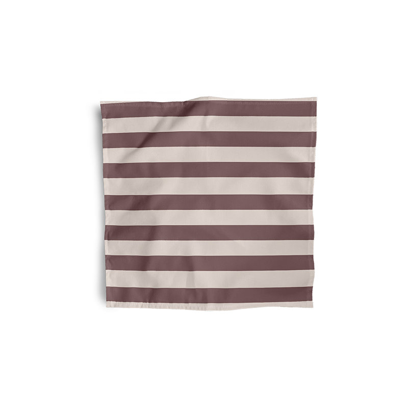 Wrand Polyester Striped Square Napkin