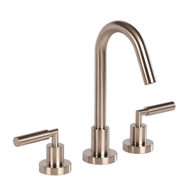 Cigno Widespread Bathroom Faucet with Drain Assembly