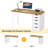Briget 5-Drawer Computer Desk, Writing, Dressing Modern-120141341
