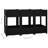 Thallon Planter Raised Flower Bed with Rattan Look Plant Box Polypropylene