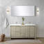 Ensemble de meuble-lavabo double 60 po avec miroir Lafarre-113107986-97832508