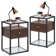 Audrinah 15.7'' W Metal Nightstand