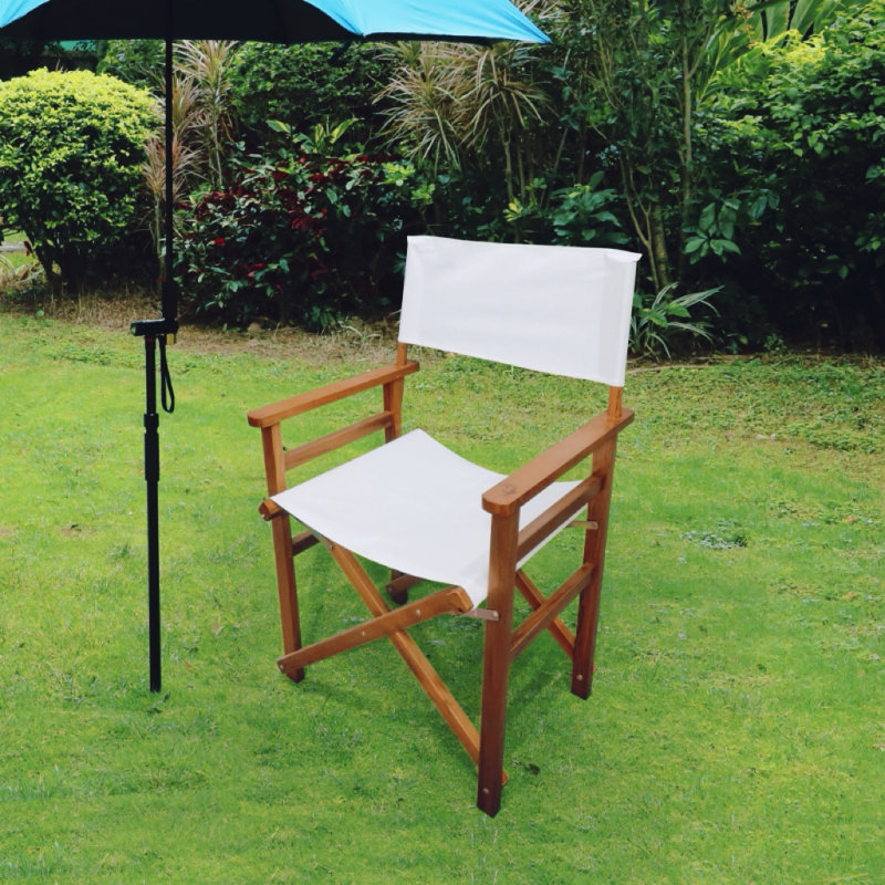 Chaise pliante en bois massif Mashawn