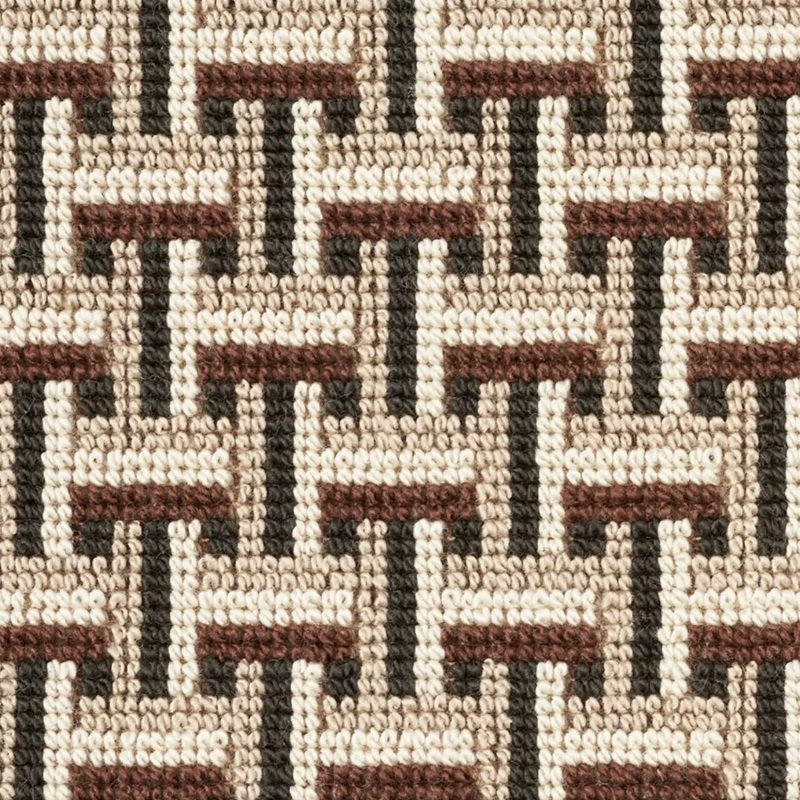 Saxon Épinglé Fabric, Cinder