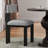 Upholstered Armless Dining Chairs With Metal Legs (Set Of 2)-755617681