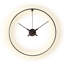 Ombra Aluminium Skeleton Wall Clock