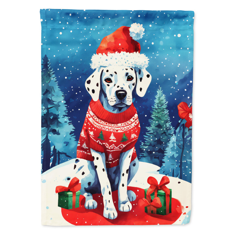 Double Sided Polyester Christmas, 40'' H x 28'' W
