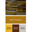«Hard Edge» 44, art mural sur toile brune-849882130