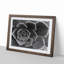 Succulent Plant - Picture Frame Painting Print-55613515-55613516