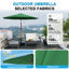  Parasol de marché avec manivelle-935864900