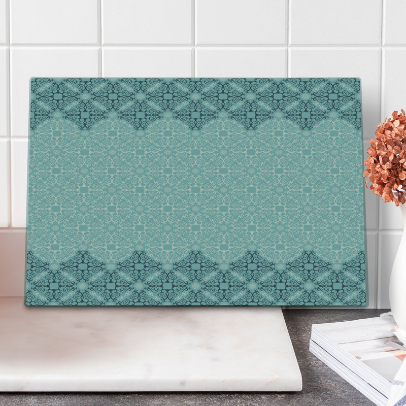 Planche à découper en verre christam east urban home
