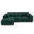 109" Modular Sectional Sofa With Deep Seat Boneless, Cloud Sectional Couch L-Shape For Living Room Bedroom - No Assembly Required-1923799175