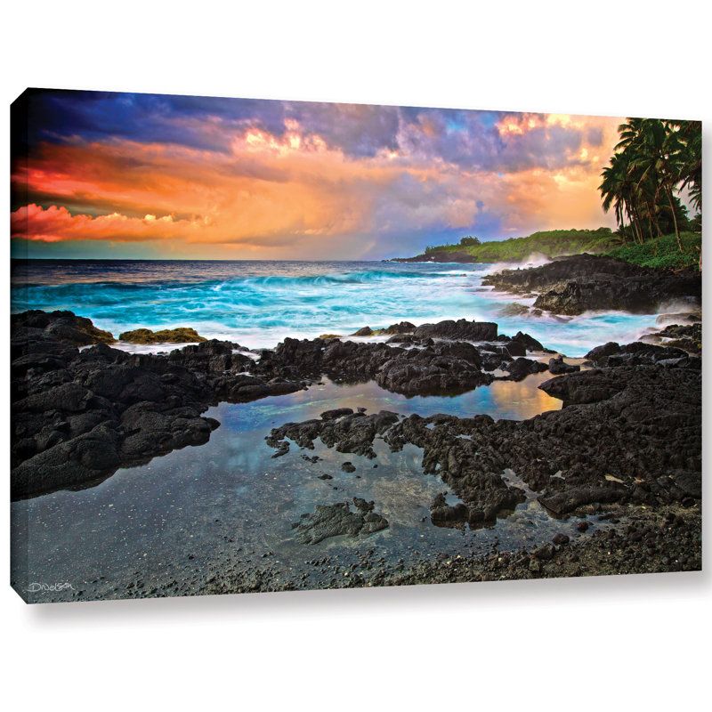 « hawaii repools », reproduction de photo sur toile tendue, H 8 po x l 12 po