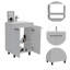Armoire de meuble-lavabo autoportante 60 "avec division Selma-2019936139