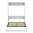 Half Self-Close and Open Murphy Bed Cabinet-101056536