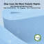 Matelas en mousse viscoélastique imprégnée de gel de 14 po Novilla-827646353-827646352