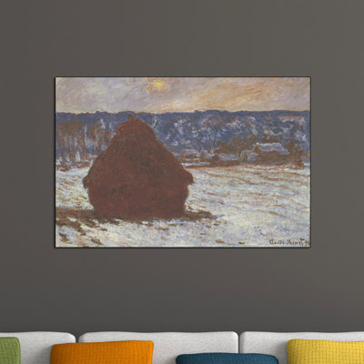 Claude Monet - Wrapped Canvas Painting