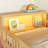 Wood Low Loft Bed with Stairs-1978740945
