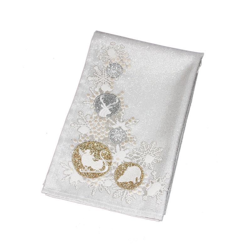 Embroidered Dish Cloth Kitchen Towel