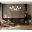 Lustre 8 lumières Ain en nickel brossé-1343763392