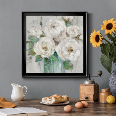 " Cottage Whites " Painting Print
