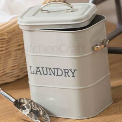 Living Nostalgia French Laundry Powder Storage Tin