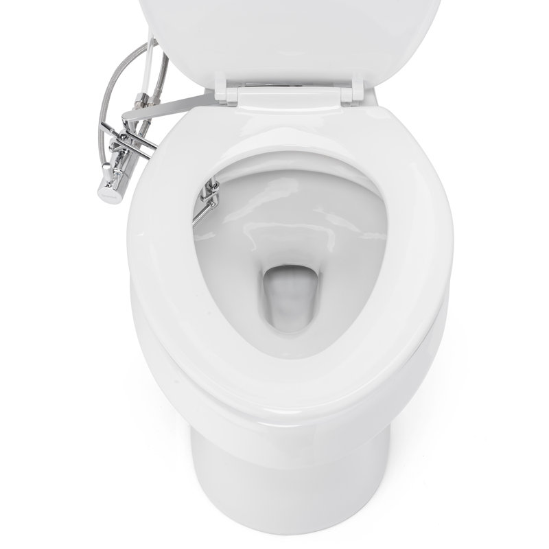 Bidet latéral entièrement en métal avec douchette réglable à double température