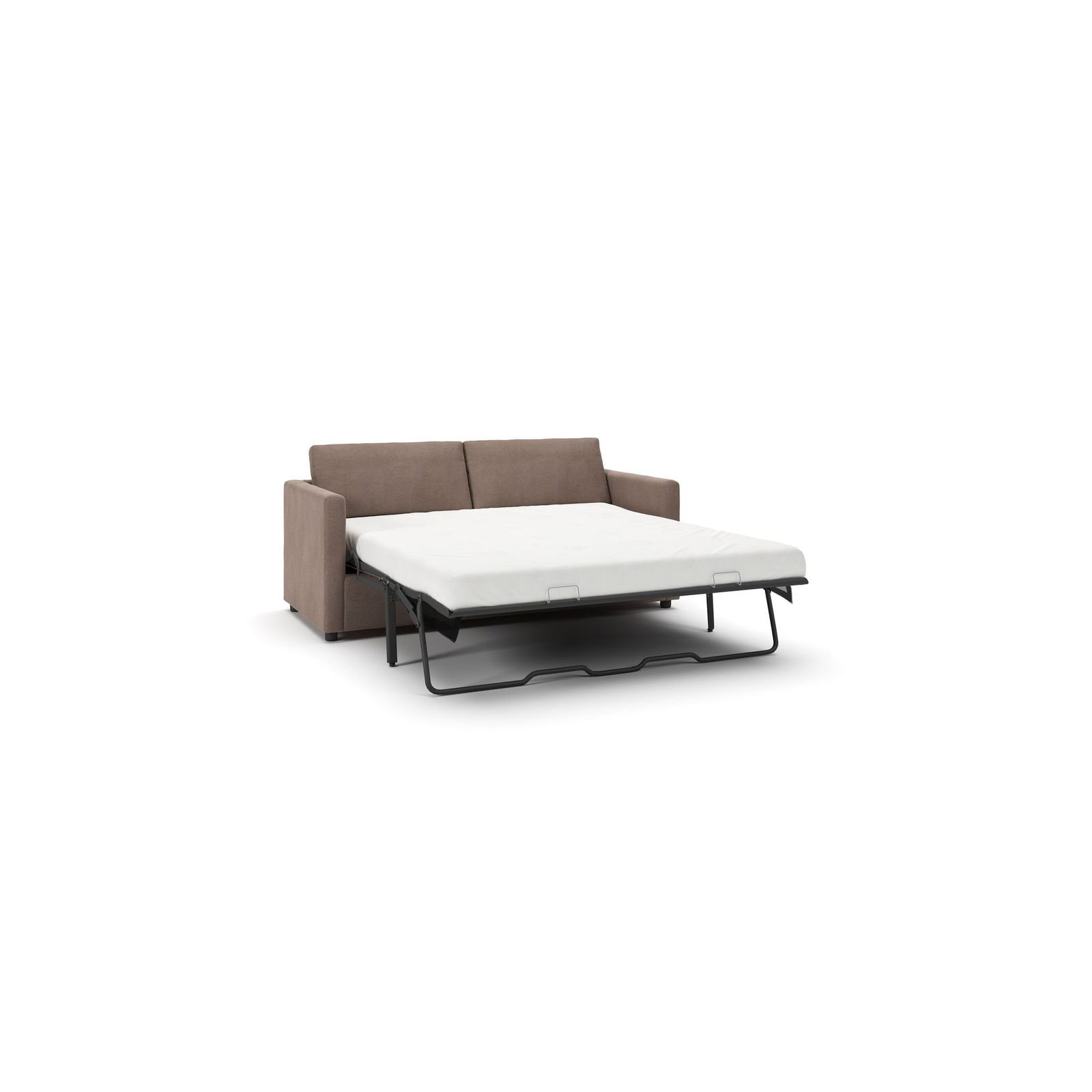 Godwin 75'' Upholstered Sleeper Sofa, Bella Cocoa Performance Velvet