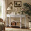 Console demi-lune en bois massif avec tiroir et tablette-1361520914-1361520924-1361520926