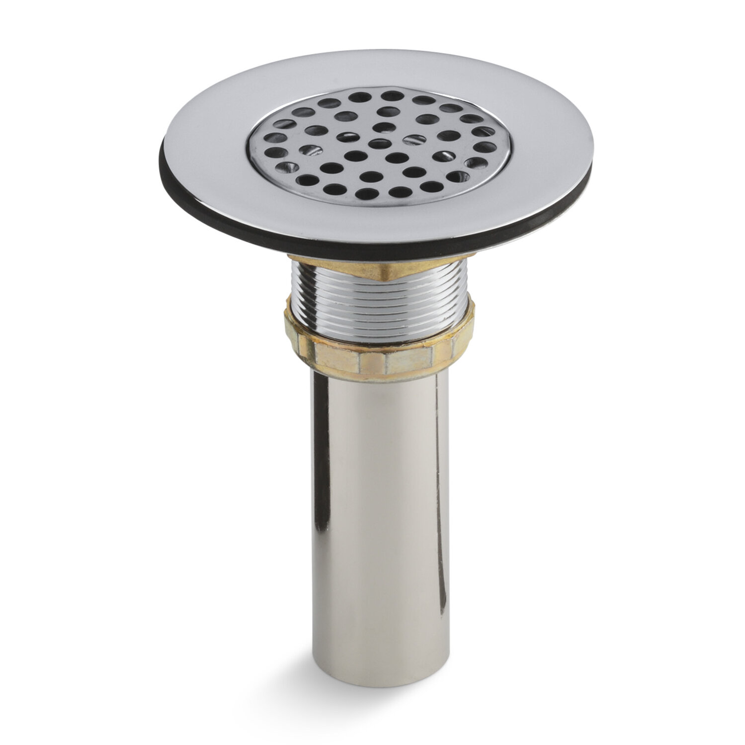 KOHLER Duostrainer 3.5-in Vibrant Stainless Brass Strainer in the