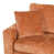 Chenille orange sélectionné