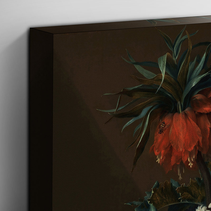 Jan Van Huysum - Wrapped Canvas Painting, 60cm H x 40cm W