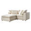 Canapé modulaire surdimensionné en duvet Merritt-129673994