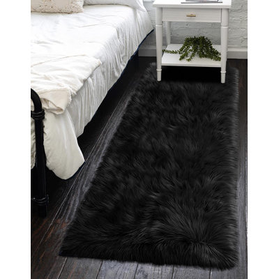 Mamdouh Faux Sheepskin Indoor Rug