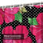 Rideau de douche imperméable à motif floral abstrait avec aloha et hibiscus avec 12 crochets-1725470493