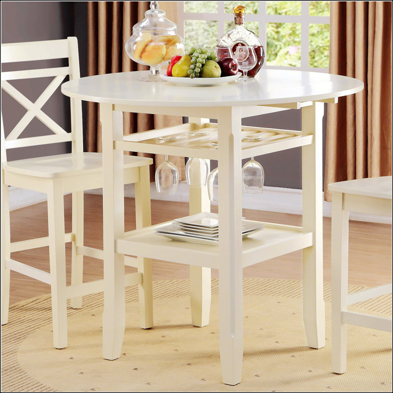 2-Shelf Counter Height Table