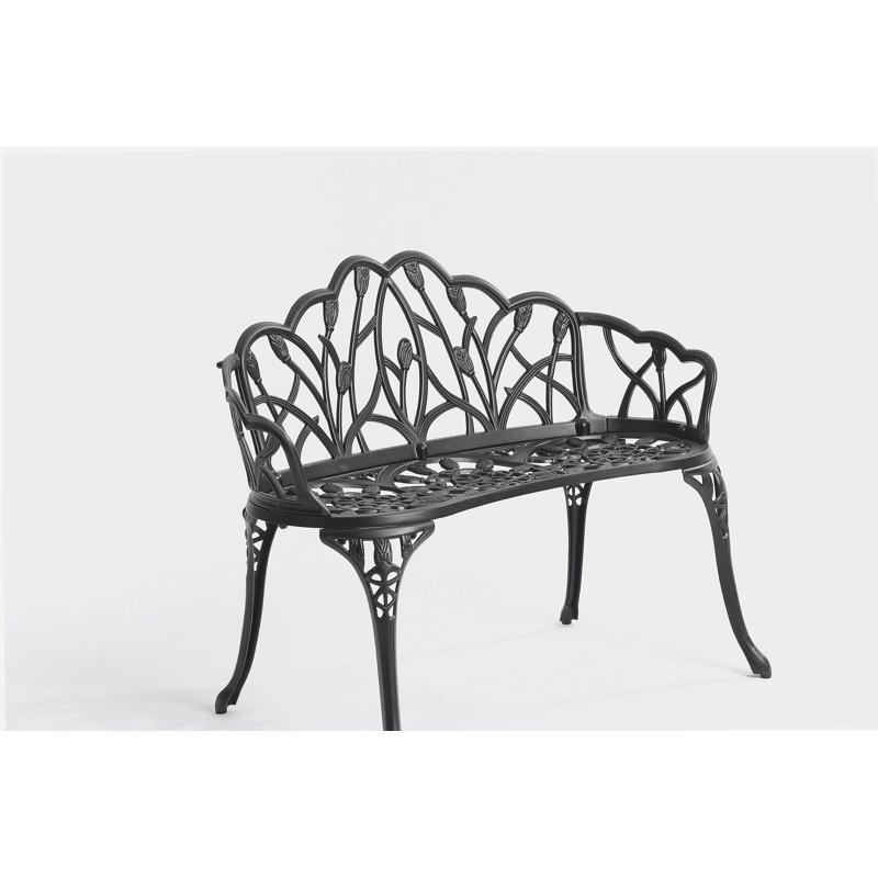 Banc en fonte d'aluminium