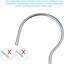Cintre standard en acier inoxydable antidérapant Nethuki-1086451088