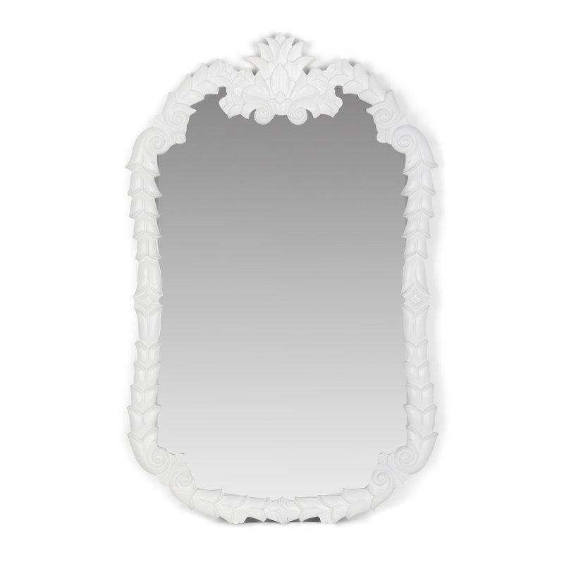 Savoy Mirror, Soft Gold, Classic White